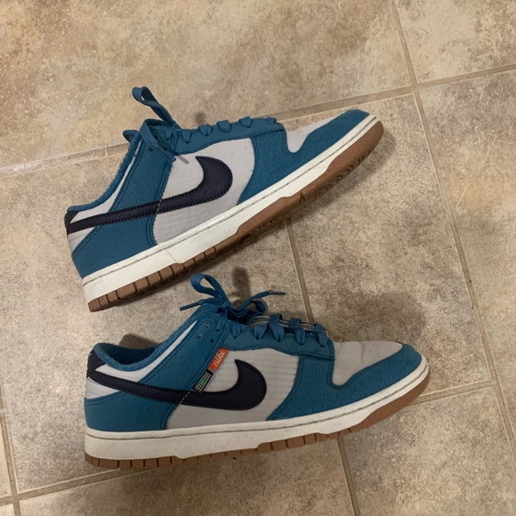 Nike Dunks toasty rift blues size 10